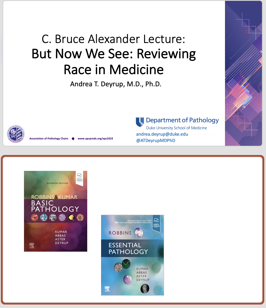 Dr. Deyrup and C Bruce Alexander Presentation Slides