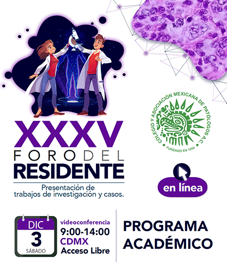 XXXV Foro del Residente flyer