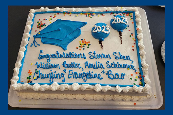PhD Graduate Program Cake 