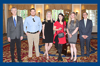 Dr. Cummings (far left) with graduating fellows