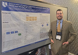 Richard C. Davis, MD, MSPH., PGY-6, at informatics summit