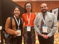 Left to right: Natalya Ramirez, MD, Grace Kwon, MD, Tanner Bakhshi