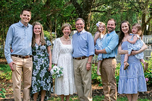 The Sanfilippo family at their 50th Wedding Anniversary