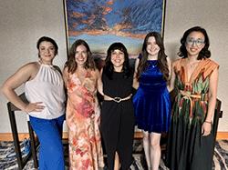 Left to right: Dr. Emily Teague Smith, Dr. Bethany Freeland LeClair, Dr. Natalya Ramirez, Dr. Natalie Ellis, Dr. Grace Kwon
