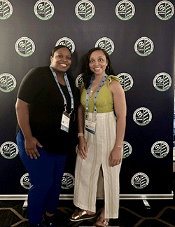 Brittany Harris (left), Jawanna Bell (right)