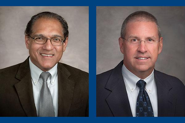 Soman Abraham, PhD, and Herman Staats, PhD