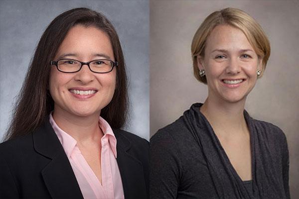 Dr. Jadee Neff (left), Dr. Sarah Rapisardo (right)