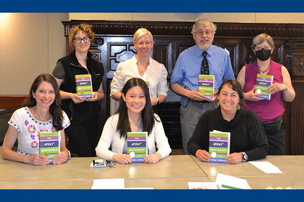 Front row, left to right: Jamie Botta, Wen-Chi Foo, MD, Karra Jones, MD, PhD. Back row, left to right: Emily Knutson, Sarah Bean, MD, David Howell, MD, PhD, Laura Hale, MD, PhD