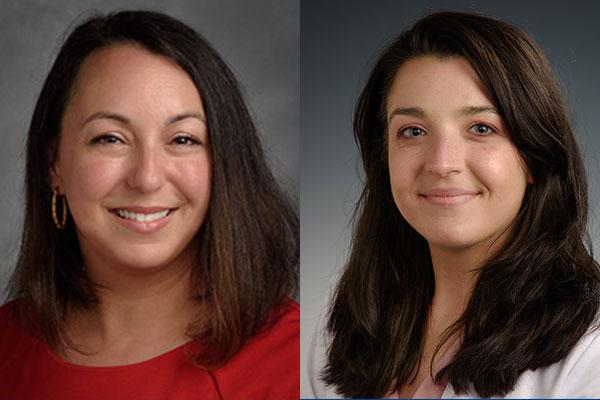 Dr. Karra Jones (left) and Dr. Emily Teague Smith (right)