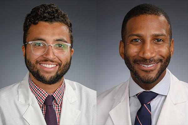 Jarvis Williams, MD, PGY2, and Alex Jett, MD, PGY3