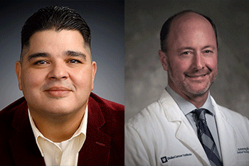 Dr. Everardo Macias (left), Dr. Andrew Armstrong (right) 
