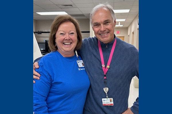 Ms. Tracy Hofstetter, (left) and Dr. Edgar O. Hartle (right)