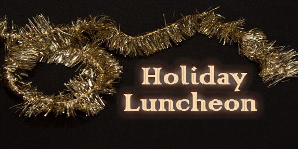 Holiday Luncheon Banner