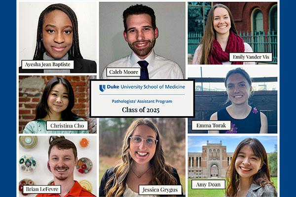 Pathologists’ Assistant Program class of 2025 composite