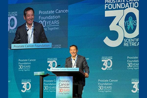 Jiaoti Huang Presents at Prostate Cancer Foundation Scientific Retreat