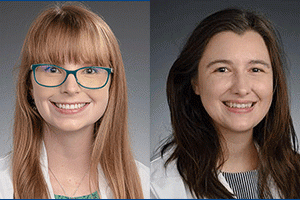 Chief Resident Ashley Rose Scholl MD, MSc, and Hematopathology Fellow Catherine Tucker, MD