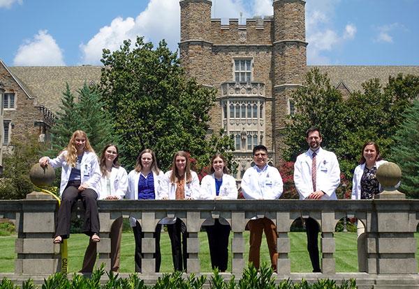 2024-2025 Pathologists' Assistants Class on Duke Quad