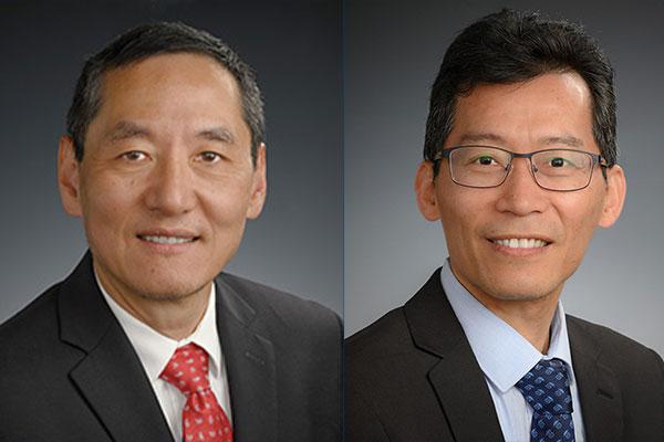 Jiaoti Huang, MD, PhD, (left) and Hui-Kuan Lin, PhD (right)