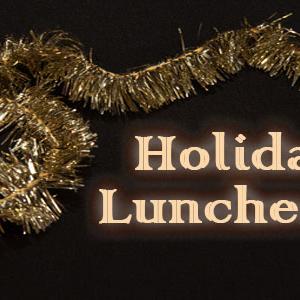 Holiday Luncheon Banner