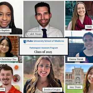 Pathologists’ Assistant Program class of 2025 composite