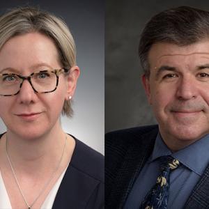 Sarah Bean, MD, and Mikhail (Misha) A. Nikiforov, PhD