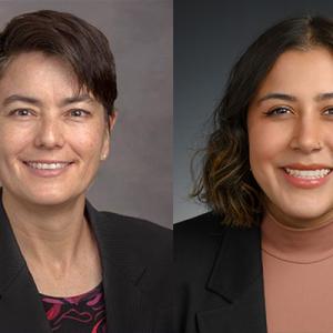 Andrea Deyrup, MD, PhD, and Natalya Ramirez, MD