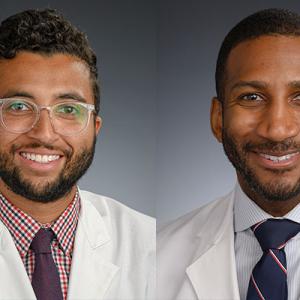 Jarvis Williams, MD, PGY2, and Alex Jett, MD, PGY3